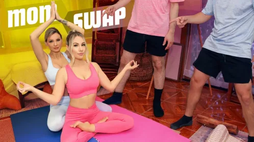 [MomSwap] Bunny Madison and Kenzie Taylor in Tantric Sex Yoga Retreat